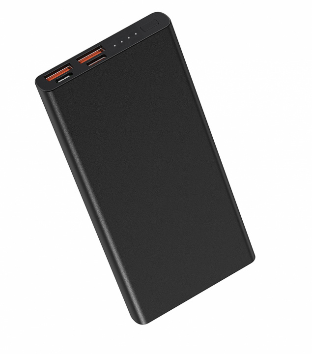 Powerbank 20000mAh 22.5W PD Snel Opladen w. digitaal display, Zwart in de groep SMARTPHONE & TABLETS / Opladers & Kabels / Powerbanks bij TP E-commerce Nordic AB (38-84477)