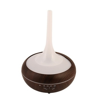 Bevochtiger hout LED lamp, donker hout 240 ml in de groep HUISHOUDEN & TUIN / Ventilatoren & Klimaatproducten / Luchtbevochtigers bij TP E-commerce Nordic AB (38-84600)