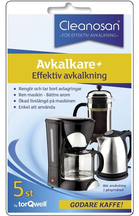 Avkalkningstabletter för bl.a kaffebryggare och strykjärn in de groep HUISHOUDEN & TUIN / Huishoudelijke apparaten / Koffiezetapparaten en accessoires / Filters & Accessoires bij TP E-commerce Nordic AB (38-84645)