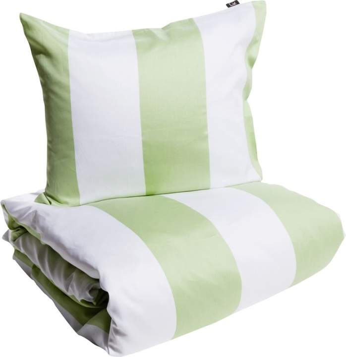 Kosta Linnewäfveri Beddenset Fjällbacka satijn groen in de groep HUISHOUDEN & TUIN / Interieur / Beddengoed bij TP E-commerce Nordic AB (38-84726-GRN)