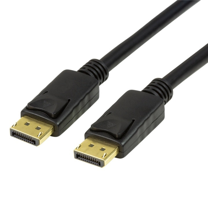 LogiLink DisplayPort-kabel 1.4 8K/4K 1m in de groep COMPUTERS & RANDAPPARATUUR / Computerkabels / DisplayPort / Kabels bij TP E-commerce Nordic AB (38-84883)