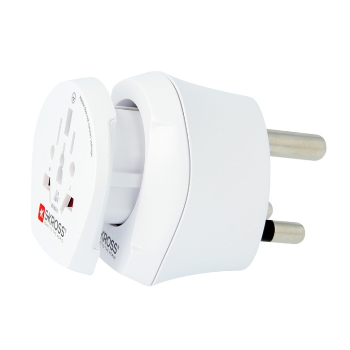 SKROSS El-Adapter Sydafrika/Europa in de groep HUISHOUDEN & TUIN / Elektriciteit & Verlichting / Reisadapters bij TP E-commerce Nordic AB (38-85125)