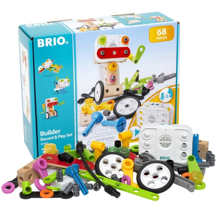 Brio 34592 Builder Record & Play in de groep SPEELGOED, KINDER- & BABYPRODUCTEN / Speelgoed / Speelgoed bij TP E-commerce Nordic AB (38-85210)