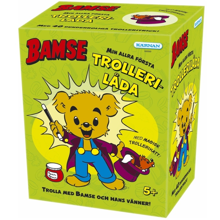 Kärnan Bamses Trollereilåda med hatt in de groep SPEELGOED, KINDER- & BABYPRODUCTEN / Speelgoed / Speelset bij TP E-commerce Nordic AB (38-85310)