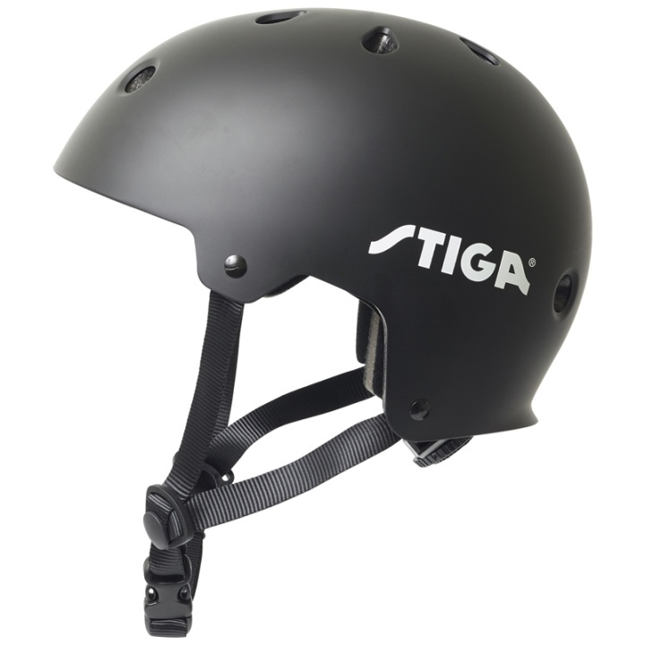 Stiga Helmet Street RS Black M in de groep SPORT, VRIJE TIJD & HOBBY / Sportuitrusting / Fietsaccessoires / Helmen bij TP E-commerce Nordic AB (38-85390)