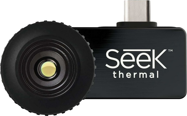 Seek Thermal Compact, USB-C for Android, compact thermal camera, black in de groep SMARTPHONE & TABLETS / Overige accessoires / Gadgets bij TP E-commerce Nordic AB (38-85829)