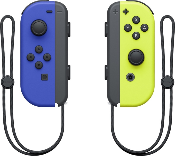Nintendo Switch Joy-Con Pair, Blå/Neon Gul in de groep HOME ELECTRONICS / Spelconsoles en accessoires / Nintendo Switch / Accessoires bij TP E-commerce Nordic AB (38-86077)