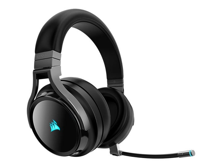 Corsair Gaming VIRTUOSO RGB - Hoofdtelefoon - draadloos - volledige grootte - zwart in de groep COMPUTERS & RANDAPPARATUUR / GAMING / Koptelefoon bij TP E-commerce Nordic AB (38-86117)