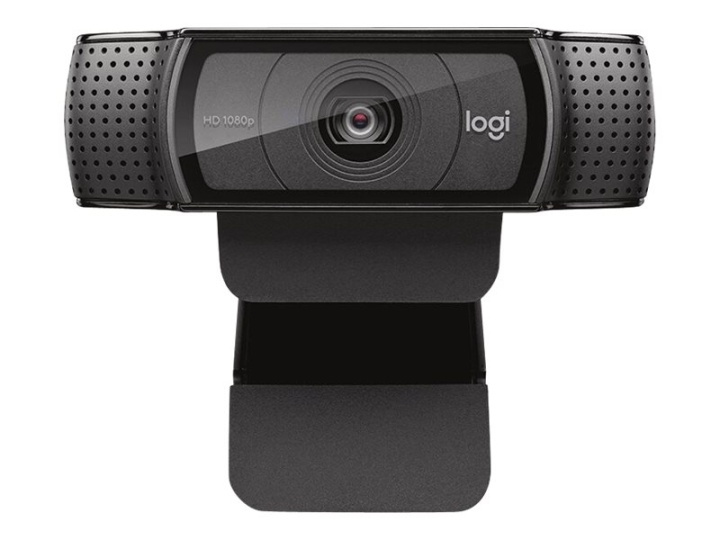 Logitech HD Pro Webcam C920 1920 x 1080 webbkamera in de groep COMPUTERS & RANDAPPARATUUR / Computeraccessoires / Webcamera\'s bij TP E-commerce Nordic AB (38-86192)