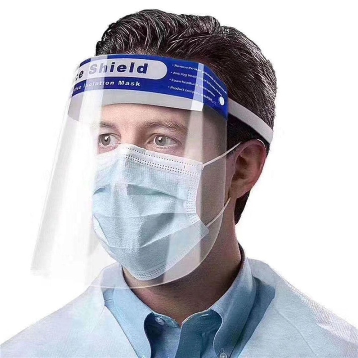 10-pack Vizier / Beschermend vizier in kunststof in de groep BEAUTY & HEALTH / Gezondheidszorg / Gezichtmaskers bij TP E-commerce Nordic AB (38-86367PKT)