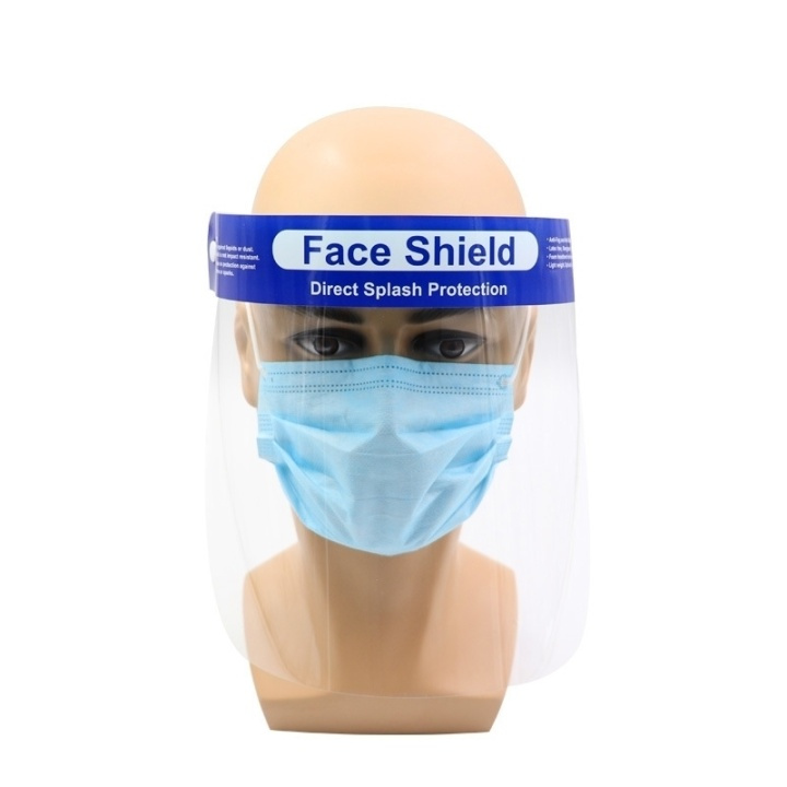 2-pack vizier / beschermend vizier / kunststof gelaatsscherm in de groep BEAUTY & HEALTH / Gezondheidszorg / Gezichtmaskers bij TP E-commerce Nordic AB (38-86367PKT2)