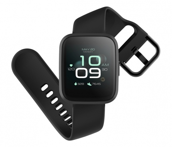 Forever ForeVigo2 SW-310 Smartwatch, Zwart in de groep SPORT, VRIJE TIJD & HOBBY / Smartwatch & Activiteitsmeters / Smartwatches bij TP E-commerce Nordic AB (38-86483)