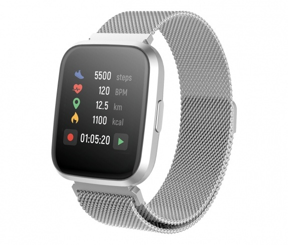 Forever ForeVigo2 SW-310 Smartwatch, Silver in de groep SPORT, VRIJE TIJD & HOBBY / Smartwatch & Activiteitsmeters / Smartwatches bij TP E-commerce Nordic AB (38-86485)