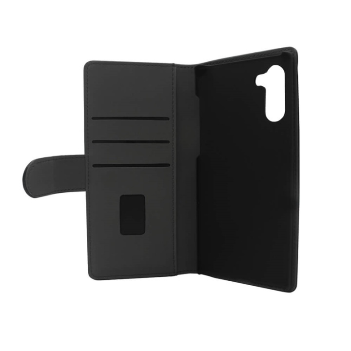 GEAR Wallet Black 3 Cardpockets Samsung Note 10 2019 in de groep SMARTPHONE & TABLETS / Mobielbescherming / Samsung bij TP E-commerce Nordic AB (38-86565)