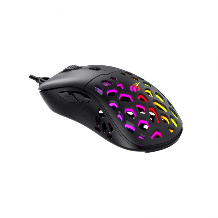 Had MS955 RGB Wired light gaming mouse with 6 buttons in de groep COMPUTERS & RANDAPPARATUUR / GAMING / Muizen bij TP E-commerce Nordic AB (38-86689)