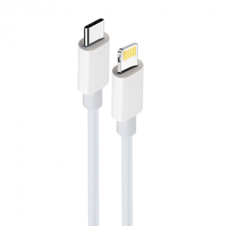 Maxlife MXUC-05 Power Direct USB-C to Lightning cable 1,0 m 20W, White in de groep SMARTPHONE & TABLETS / Opladers & Kabels / Kabels / Kabels Type C bij TP E-commerce Nordic AB (38-86696)