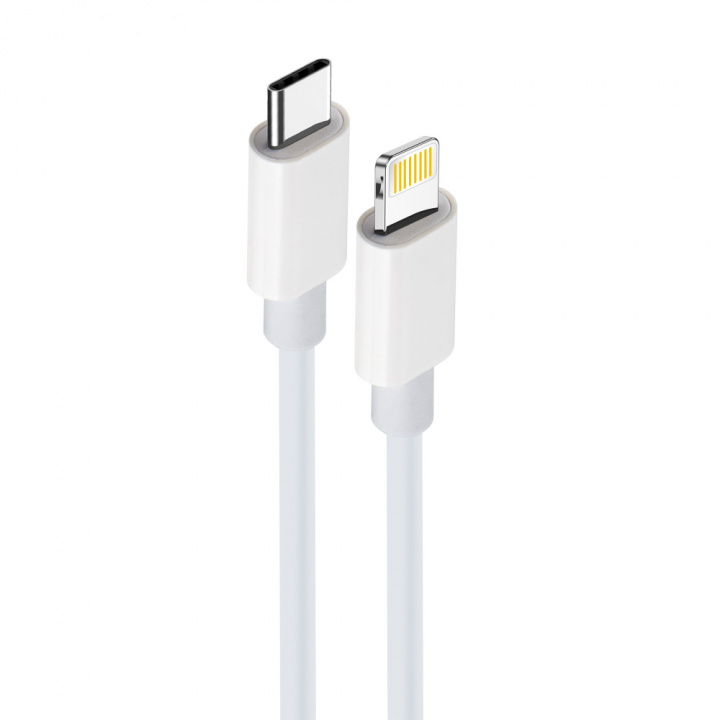 Maxlife MXUC-05 Power Direct USB-C naar Lightning-kabel 1,0 m 20W, Wit in de groep SMARTPHONE & TABLETS / Opladers & Kabels / Kabels / Kabels Type C bij TP E-commerce Nordic AB (38-86696)