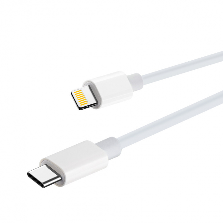 Maxlife MXUC-05 Power Direct USB-C naar Lightning-kabel 2,0 m 20W, Wit in de groep SMARTPHONE & TABLETS / Opladers & Kabels / Kabels / Kabels Type C bij TP E-commerce Nordic AB (38-86697)
