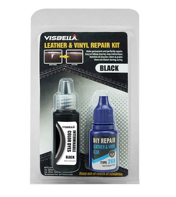 Visbella Leather Repair Kit - Simple, Black in de groep AUTO / Auto schoonmaken bij TP E-commerce Nordic AB (38-86709)