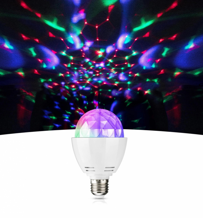 Limited Label DL 1.0 roterende discolamp voor thuis of op kantoor in de groep HOME ELECTRONICS / Verlichting / LED-lampen bij TP E-commerce Nordic AB (38-86715)