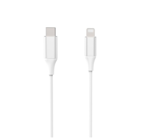 USB-C naar Lightning-snellaadkabel, 1m, 25W in de groep SMARTPHONE & TABLETS / Opladers & Kabels / Kabels / Kabels Type C bij TP E-commerce Nordic AB (38-86729)