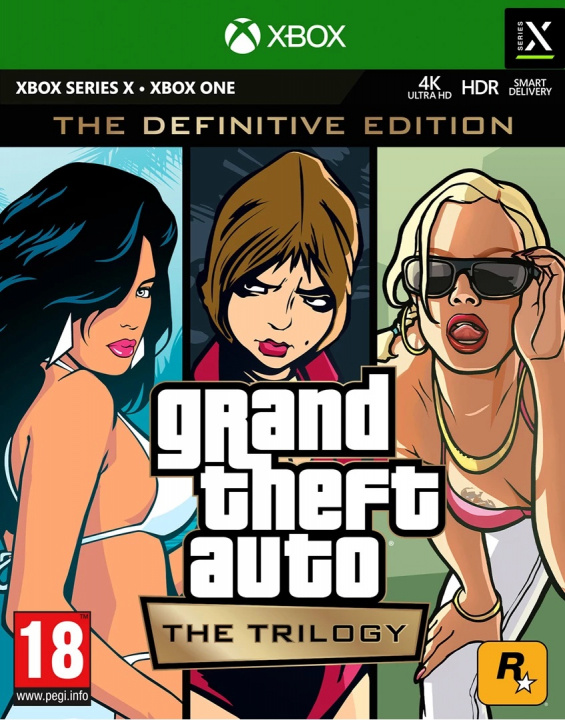Grand Theft Auto Trilogy - The Definitive Edition for Xbox in de groep HOME ELECTRONICS / Spelconsoles en accessoires / Xbox One / Spel bij TP E-commerce Nordic AB (38-86743)