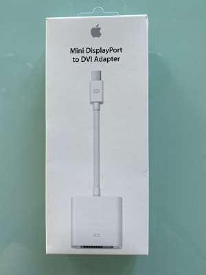 Apple Mini DisplayPort till DVI Adapter in de groep COMPUTERS & RANDAPPARATUUR / Computerkabels / DisplayPort / Adapters bij TP E-commerce Nordic AB (38-86814)
