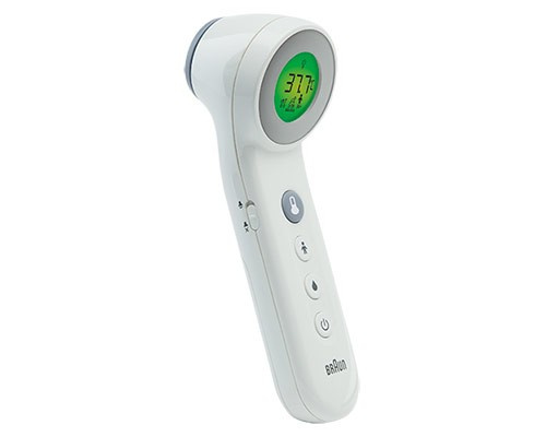 Braun BNT400 3-in-1 No Touch Thermometer, Wit in de groep BEAUTY & HEALTH / Gezondheidszorg / Koortsthermometers bij TP E-commerce Nordic AB (38-86837)