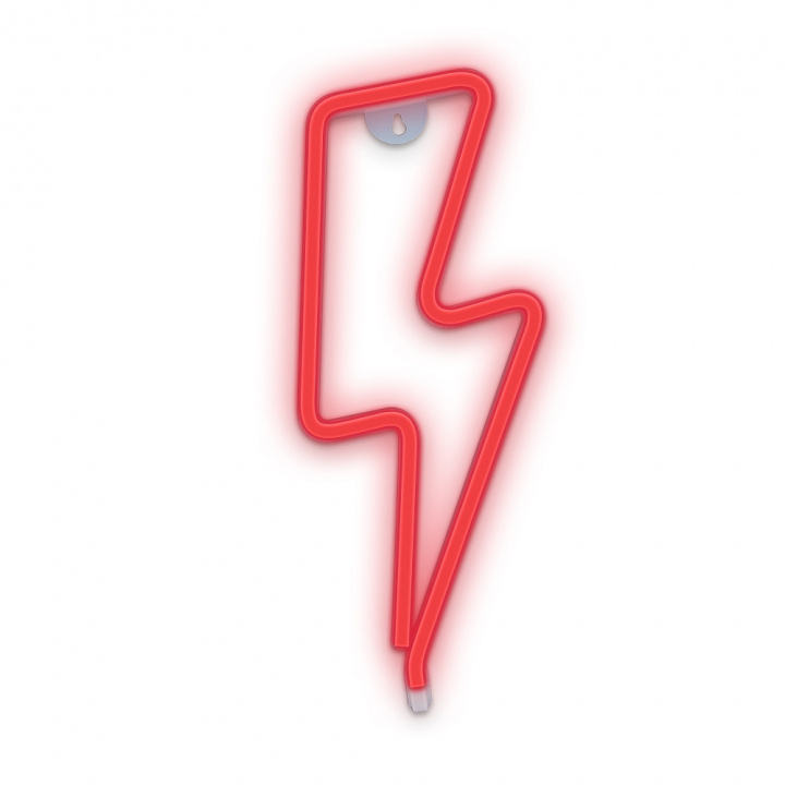 Forever Light Neon LED Licht Flitser, Batterij + USB FLNEO6, Rood in de groep HOME ELECTRONICS / Verlichting / Tafellampen bij TP E-commerce Nordic AB (38-86897)