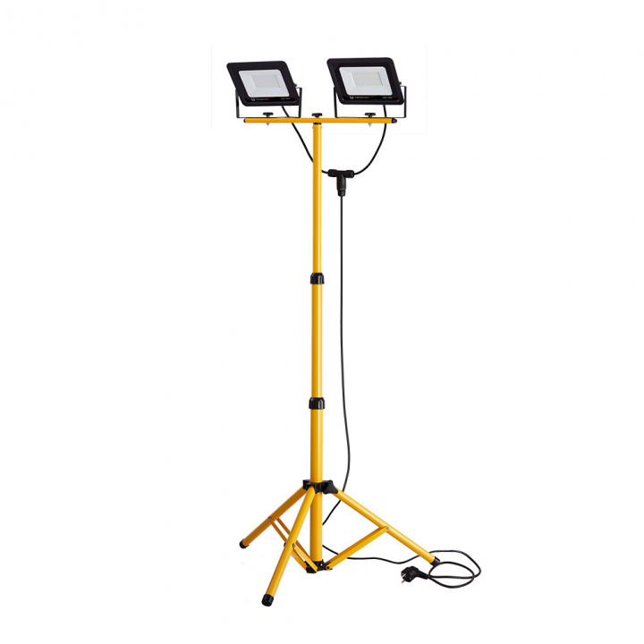 Forever Light Arbetslampa LED 2x30W 6000K med stativ in de groep HUISHOUDEN & TUIN / Elektriciteit & Verlichting / Werkverlichting bij TP E-commerce Nordic AB (38-86901)