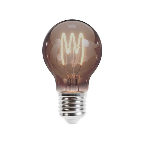 Forever Light LED-lampa med filament E27 A60 4W 230V 2000K 250lm SF, Sotat glas in de groep HOME ELECTRONICS / Verlichting / LED-lampen bij TP E-commerce Nordic AB (38-86947)