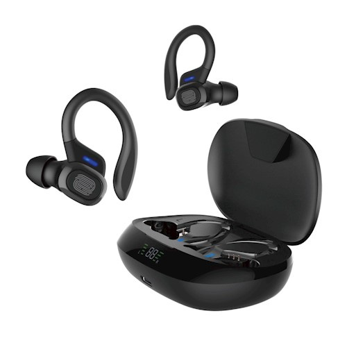 Devia Bluetooth hörlurar TWS Pop1 sport, Svart in de groep HOME ELECTRONICS / Audio & Beeld / Koptelefoon & Accessoires / Koptelefoon bij TP E-commerce Nordic AB (38-86977)