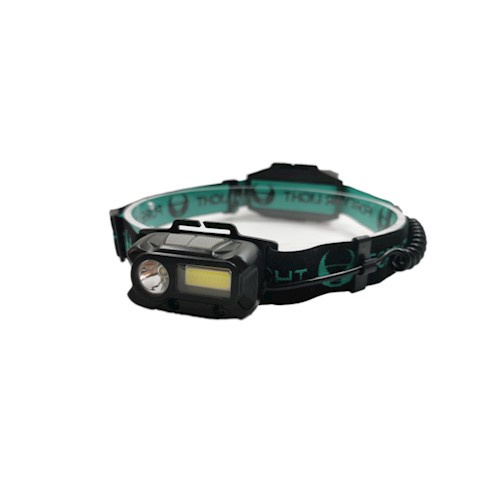 Forever Light LED-hoofdlamp Sporty XP-E 3W + COB 3W 160lm 1200mAh in de groep SPORT, VRIJE TIJD & HOBBY / Zaklampen & Hoofdlampen / Hoofdlampen bij TP E-commerce Nordic AB (38-86994)