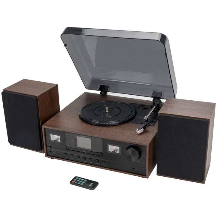 Denver Retro Music System TT/BT/DAB+/ in de groep HOME ELECTRONICS / Audio & Beeld / Thuisbioscoop, Hifi en Draagbaar / Compacte stereo- en platenspelers bij TP E-commerce Nordic AB (38-87249)