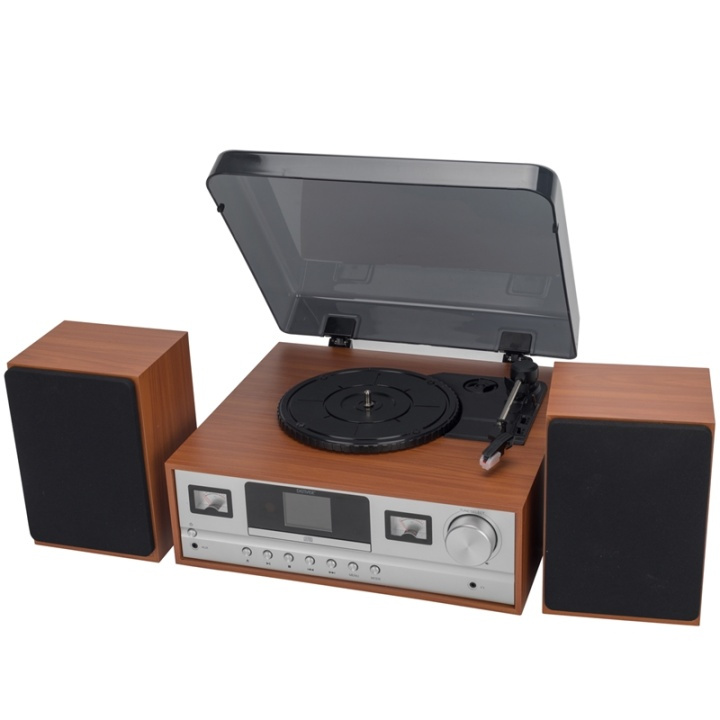 Denver Retro Music System TT/BT/DAB+/ in de groep HOME ELECTRONICS / Audio & Beeld / Thuisbioscoop, Hifi en Draagbaar / Compacte stereo- en platenspelers bij TP E-commerce Nordic AB (38-87250)