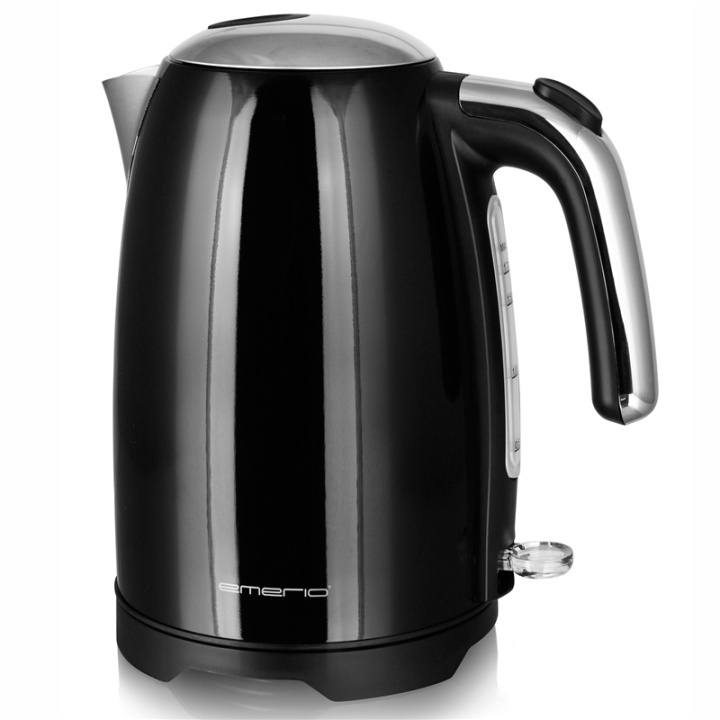 Emerio Vattenkokare Retro Black 1,7l in de groep HUISHOUDEN & TUIN / Huishoudelijke apparaten / Water & Sap / Waterkokers bij TP E-commerce Nordic AB (38-87339)