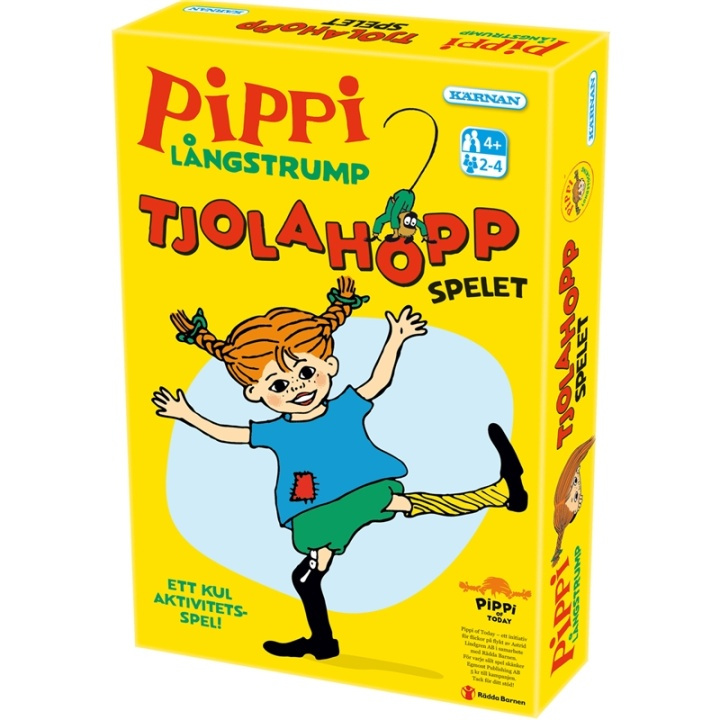 Kärnan Pippi Långstrump Tjolahoppspel in de groep SPEELGOED, KINDER- & BABYPRODUCTEN / Spelletje / Bordspellen bij TP E-commerce Nordic AB (38-87611)