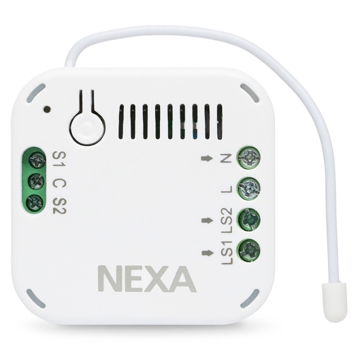 Nexa Inbyggnadsmottagare På/Av 2-kanaler Z-Wave AN-196 in de groep HUISHOUDEN & TUIN / Elektriciteit & Verlichting / Elektrische installatie / Accessoires bij TP E-commerce Nordic AB (38-87767)