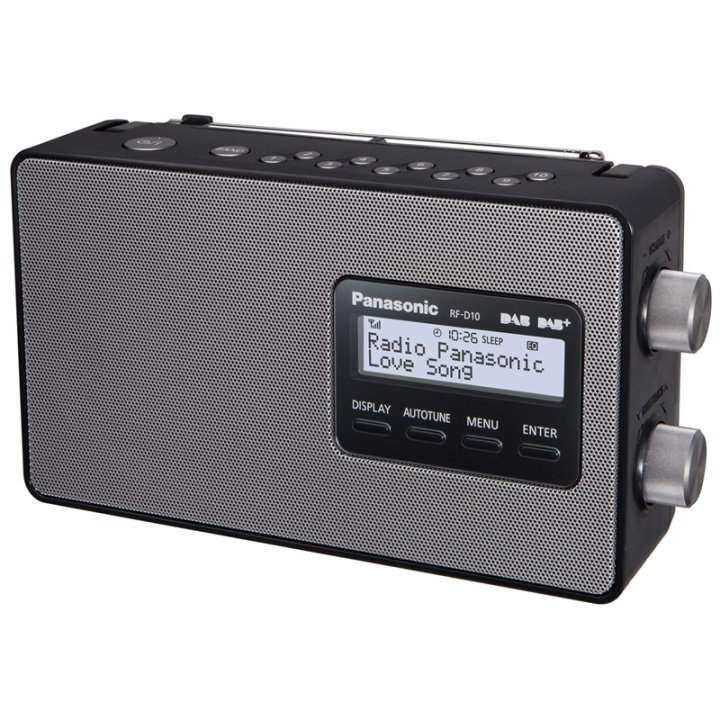 Panasonic FM/DAB Radio snabbval AC/Batte in de groep HOME ELECTRONICS / Audio & Beeld / Thuisbioscoop, Hifi en Draagbaar / Radio & Wekkers / internetradio bij TP E-commerce Nordic AB (38-87847)