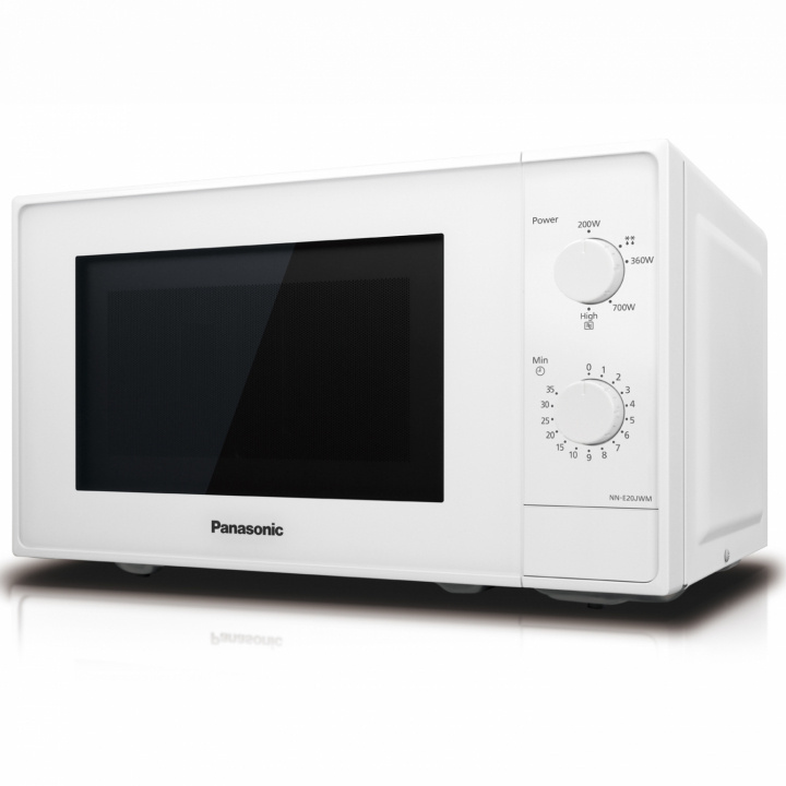 Panasonic Mikrovågsugn 20L 800W, Vit in de groep HUISHOUDEN & TUIN / Huishoudelijke apparaten / Magnetrons bij TP E-commerce Nordic AB (38-87854)