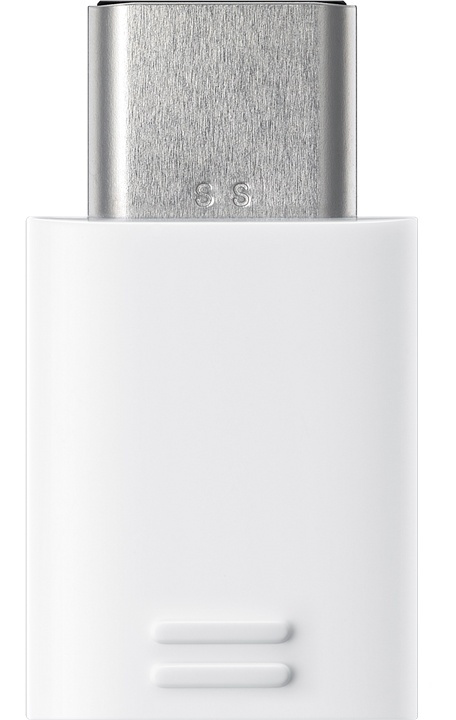 Samsung Adapter microUSB till USB-C, Vit, Bulk in de groep SMARTPHONE & TABLETS / Opladers & Kabels / Adapters bij TP E-commerce Nordic AB (38-88050)