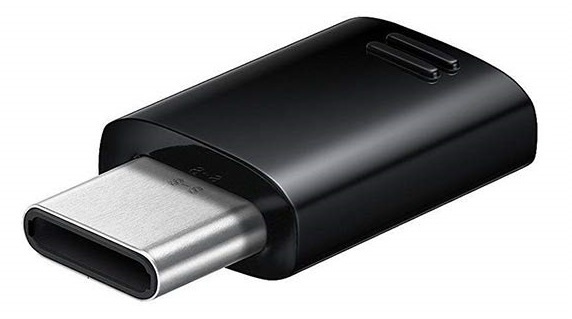Samsung Adapter GH98-41290A microUSB till USB-C, Bulk, Svart in de groep SMARTPHONE & TABLETS / Opladers & Kabels / Adapters bij TP E-commerce Nordic AB (38-88051)