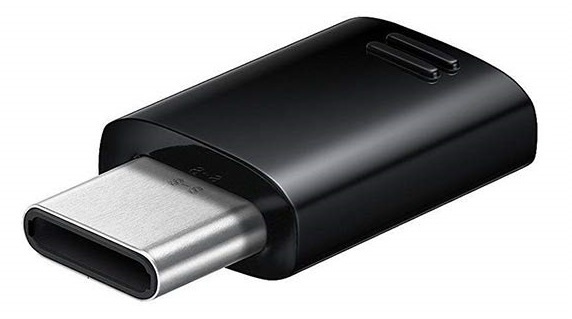 Samsung Adapter GH98-41290A microUSB naar USB-C, zwart, bulk in de groep SMARTPHONE & TABLETS / Opladers & Kabels / Adapters bij TP E-commerce Nordic AB (38-88051)