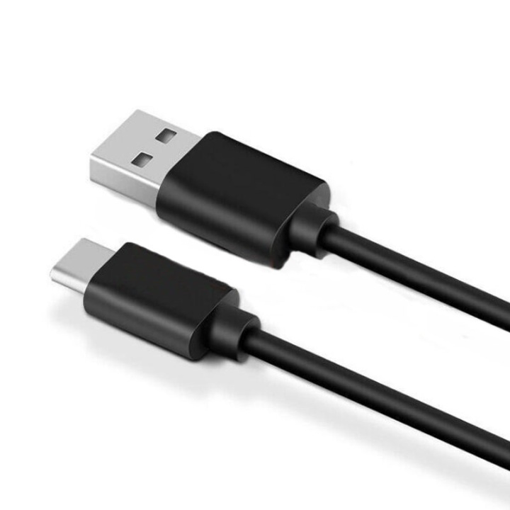 USB-C till USB A 2.0 kabel 1,5m, HI-SPEED, Svart in de groep SMARTPHONE & TABLETS / Opladers & Kabels / Kabels / Kabels Type C bij TP E-commerce Nordic AB (38-88129)
