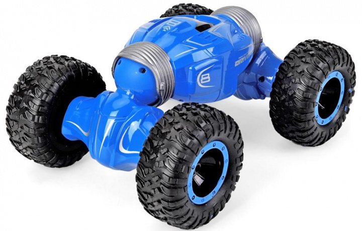 JJRC Q70 Twister Stunt, Transformerende radiografisch bestuurbare auto, 2.4G, 1:16, Blauw in de groep SPEELGOED, KINDER- & BABYPRODUCTEN / Op afstand bestuurbaar / Afstand bestuurbare auto\'s bij TP E-commerce Nordic AB (38-88254-BL)