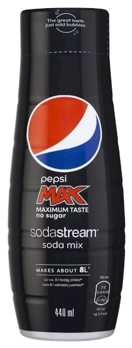 SodaStream Pepsi Max 440ml - Ger 8 liter in de groep HUISHOUDEN & TUIN / Huishoudelijke apparaten / Water & Sap / Carbonatatiemachines / Smaken bij TP E-commerce Nordic AB (38-88278)