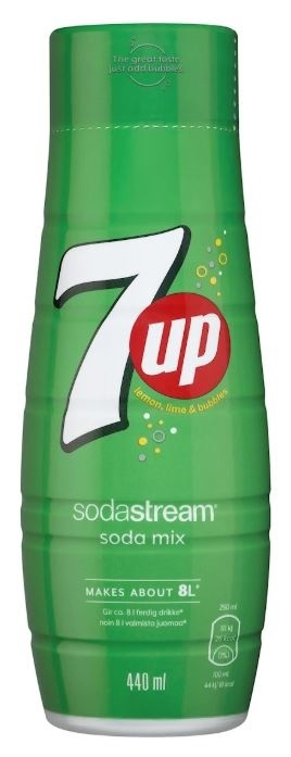 Sodastream 7Up 440ml - Voor 8 liter in de groep HUISHOUDEN & TUIN / Huishoudelijke apparaten / Water & Sap / Carbonatatiemachines / Smaken bij TP E-commerce Nordic AB (38-88281)