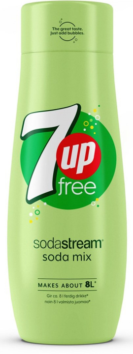 SodaStream 7Up free 440ml - Ger 8 liter (OBS DATUM) in de groep HUISHOUDEN & TUIN / Huishoudelijke apparaten / Water & Sap / Carbonatatiemachines / Smaken bij TP E-commerce Nordic AB (38-88282D)