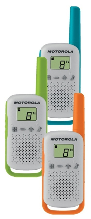 Motorola PMR Talkabout T42, 3st Walkie Talkie in de groep SPORT, VRIJE TIJD & HOBBY / Buitenrecreatie / Walkietalkies bij TP E-commerce Nordic AB (38-88511)