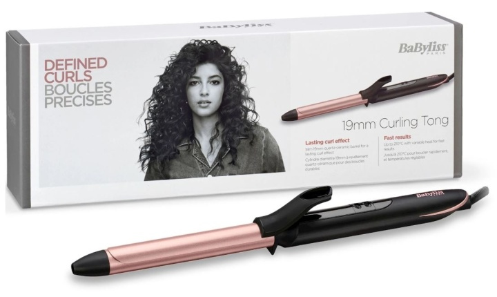 Babyliss C450E Krultang 19 mm met 6 warmtestanden in de groep BEAUTY & HEALTH / Haar & Styling / Stylingtools / Krultangen bij TP E-commerce Nordic AB (38-88645)